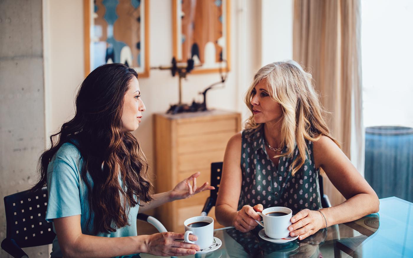 Women in discussion