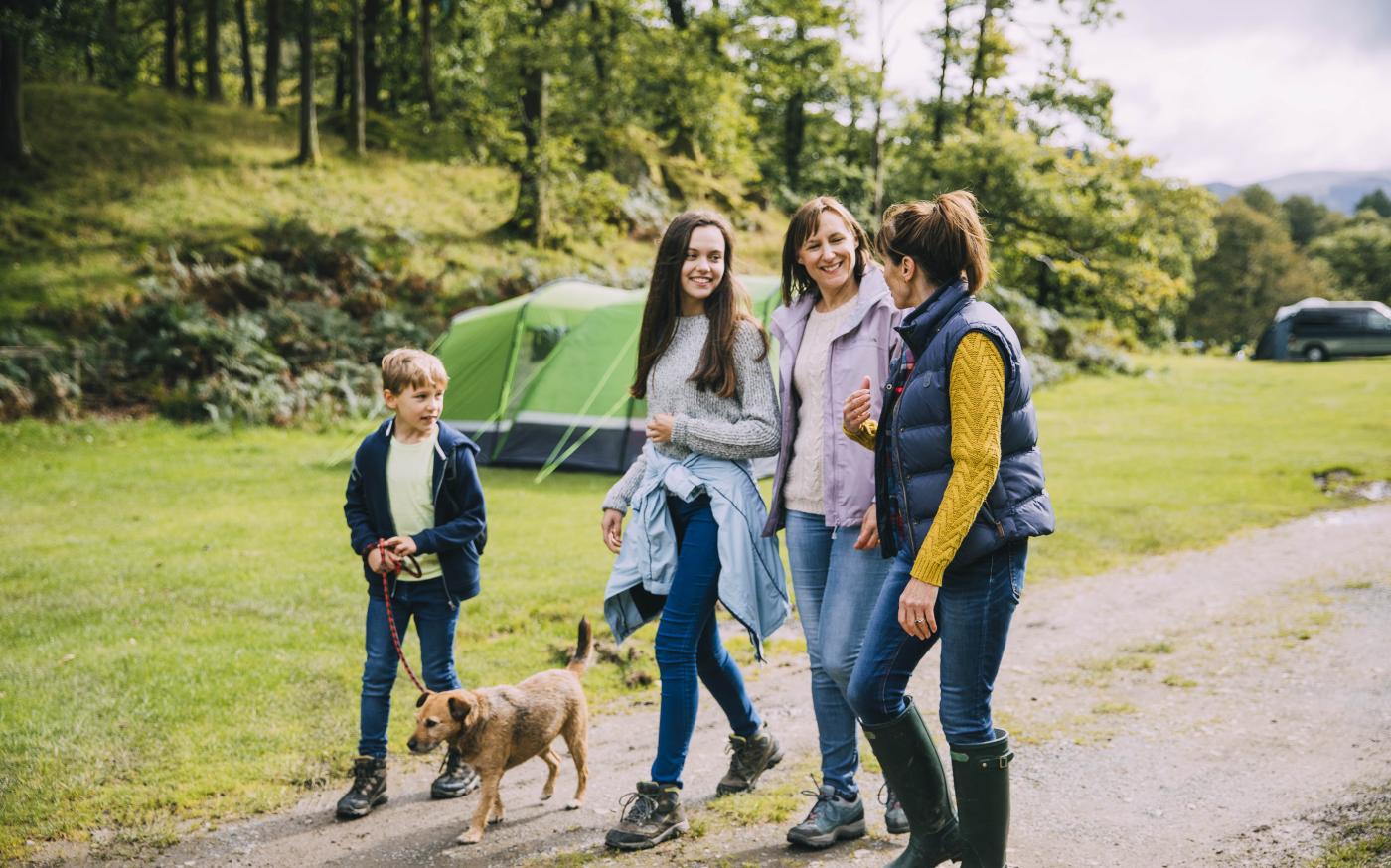 Family Walking